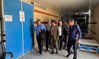 بازدیدسرپرست شبکه به همراه فرماندار و امام جمعهاز سردخانه حکیمی